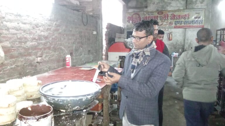 सुरक्षित खाद्य एवं पेय पदार्थ उपलब्ध कराए जाने के लिए चलाया अभियान