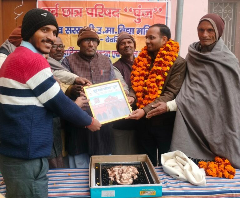 एकाग्र चित्त मन से लक्ष्य बनाकर अध्ययन में ही निहित है सफलता:श्रवण यादव