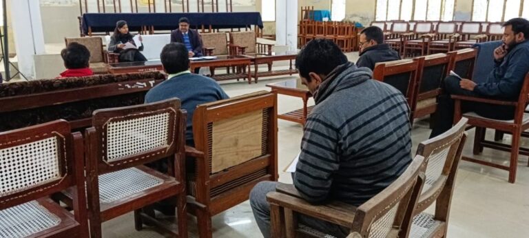 राष्ट्रीय लोक अदालत की सफलता हेतु मामलों को करे चिन्हित