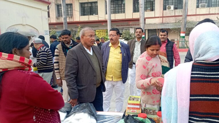सीडीओ ने सप्ताहिक हाट बाजार का किया अवलोकन