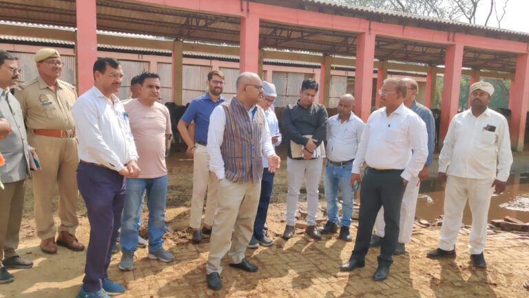 गौ-आश्रय स्थल के औचक निरीक्षण में मिली अव्यवस्था, पंचायत सचिव को निलंबित गौ-आश्रय स्थल के औचक निरीक्षण में मिली अव्यवस्था, पंचायत सचिव को निलंबित