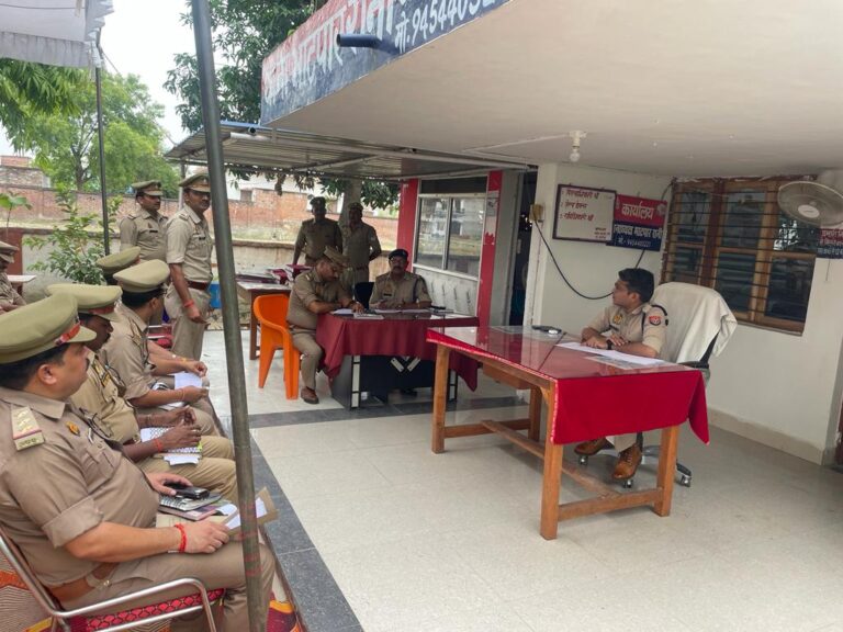 एसपी ने भाटपाररानी सर्किल का किया निरीक्षण