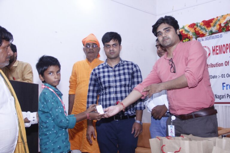 हिमोफिलिया वेलफेयर सोसायटी ने शिविर का किया आयोजन हिमोफिलिया वेलफेयर सोसायटी ने शिविर का किया आयोजन
