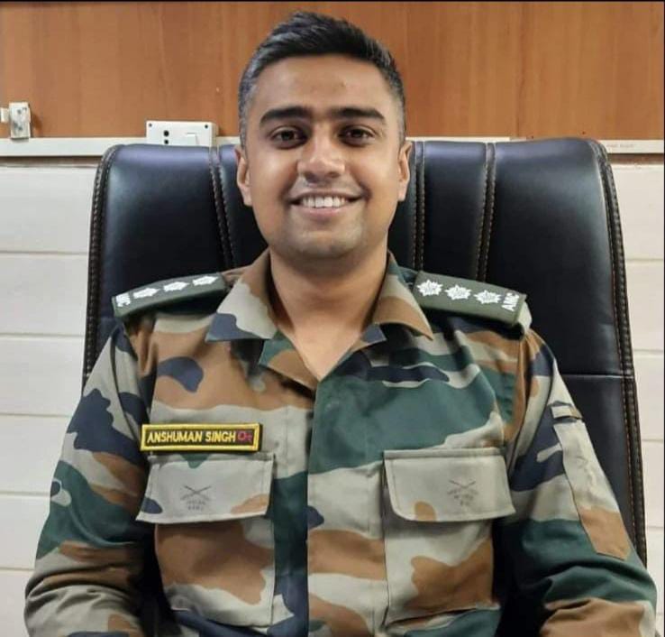 Deoria News:देवरिया के शहीद अंशुमान सिंह को मरणोपरांत कीर्ति चक्र