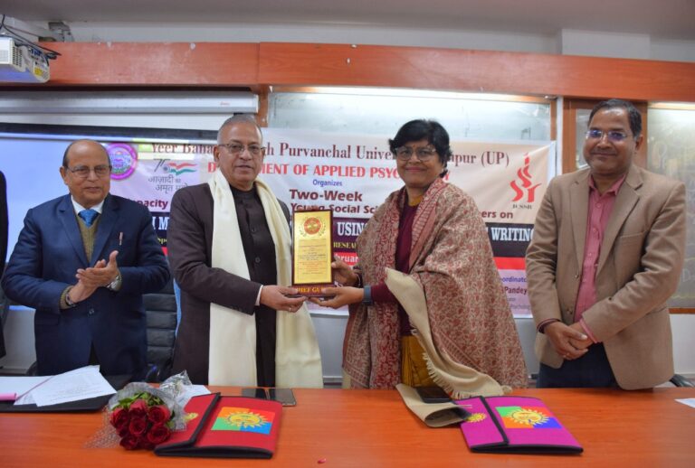 बिना स्पष्ट सोच के शोध संभव नहीः प्रो. गिरीश चंद्र त्रिपाठी