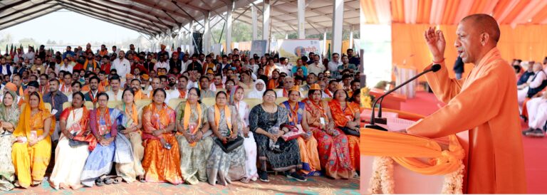 Deoria News:सीएम ने 679 करोड की लागत की 673 परियोजना का किया लोकार्पण व शिलान्यास